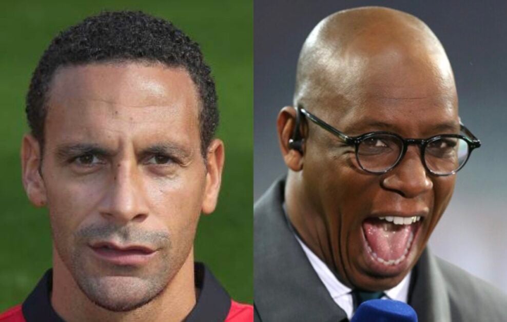 Rio Ferdinand Ian Wright