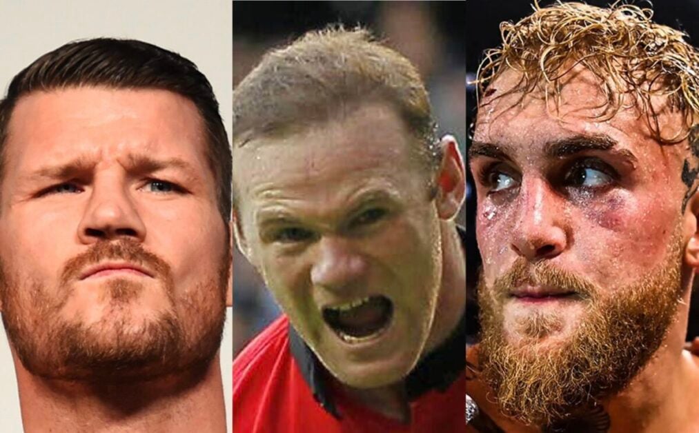 Wayne Rooney Jake Paul Bisping