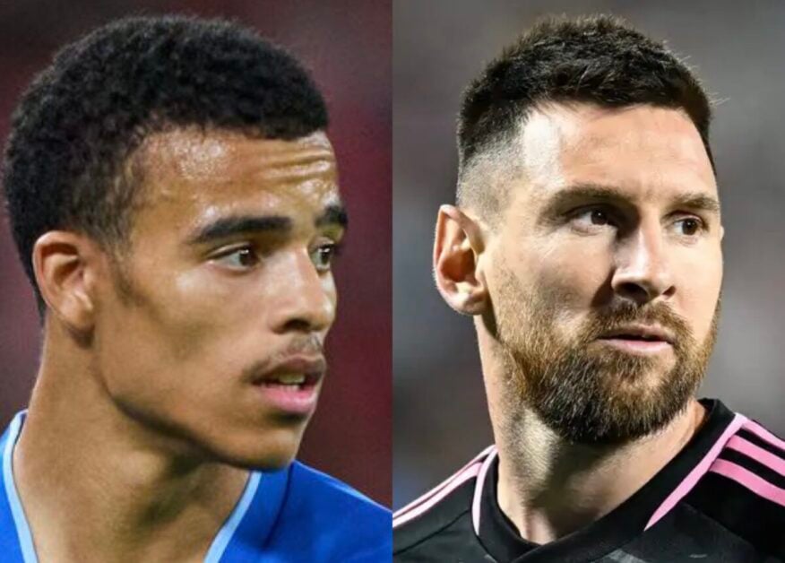 Mason Greenwood Lionel Messi