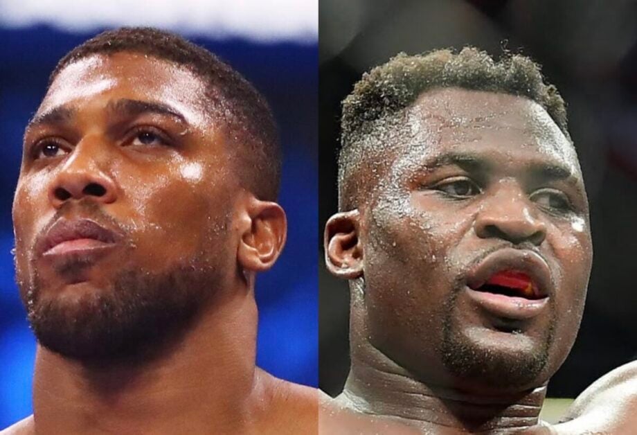 Francis Ngannou Anthony Joshua